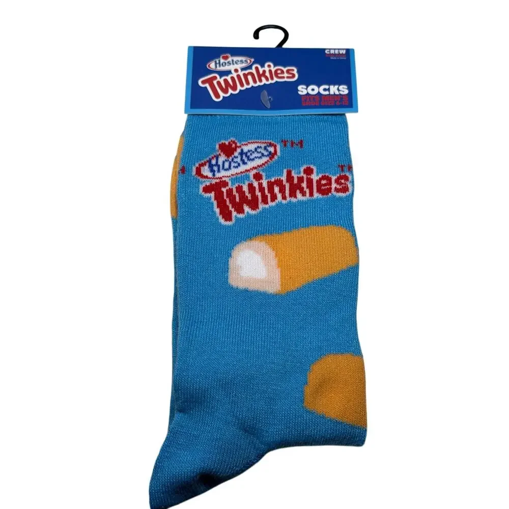 Hostess Twinkles Novelty Crew Socks Size 6-12 New